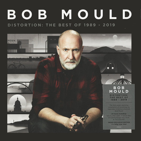 Bob Mould – Distortion: The Best Of 1989 - 2019, 2xLP, Clear Vinyl