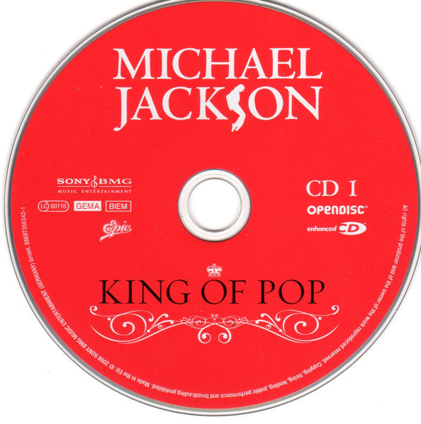 Michael Jackson – King Of Pop (German Edition), 2XCD, Compilation, Enhanced, Stereo