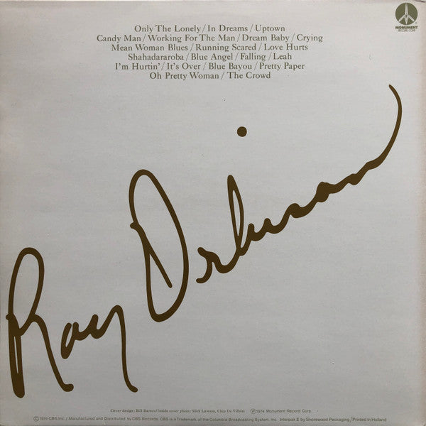 Roy Orbison – The All-Time Greatest Hits Of Roy Orbison, 2xLP