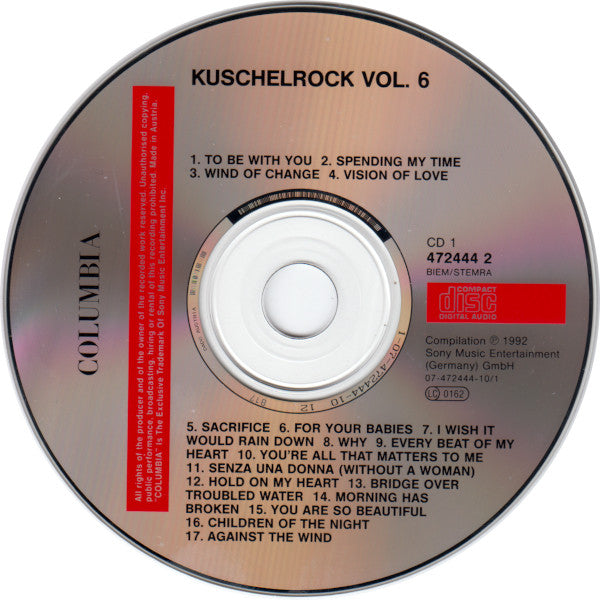 Various – Kuschelrock 6, 2xCD