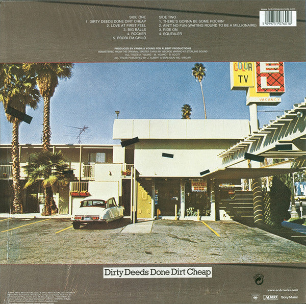 AC/DC – Dirty Deeds Done Dirt Cheap