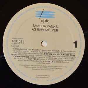 Shabba Ranks – As Raw As Ever