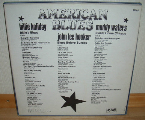 Billie Holiday · John Lee Hooker · Muddy Waters – American Blues, 3xLP, Box Set