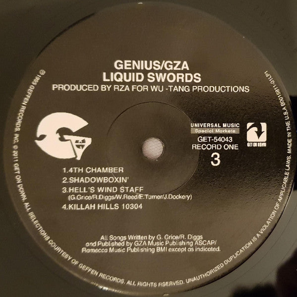 Genius* / GZA – Liquid Swords , 2LP