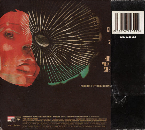 System Of A Down – Hypnotize, CD Digipak