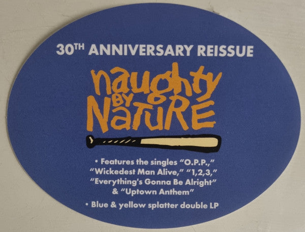 Naughty By Nature – Naughty By Nature 2LP, Blue/Yellow Splatter, 30th Anniversary
