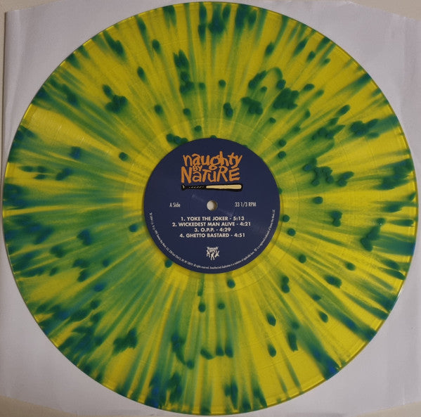 Naughty By Nature – Naughty By Nature 2LP, Blue/Yellow Splatter, 30th Anniversary