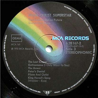 Jesus Christ Superstar (The Original Motion Picture Sound Track Album) , 2 LP , Booklet