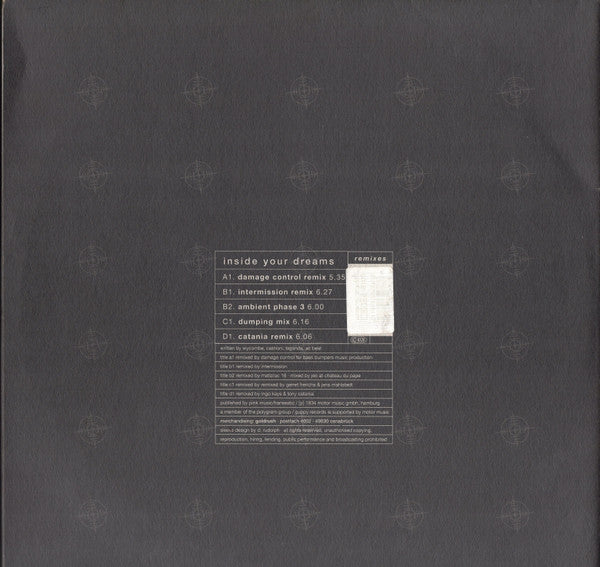 U 96* – Inside Your Dreams (Remixes) 2LP , Gatefold , 45 RPM