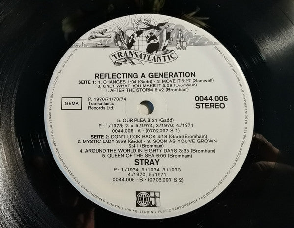 Stray – Reflecting A Generation