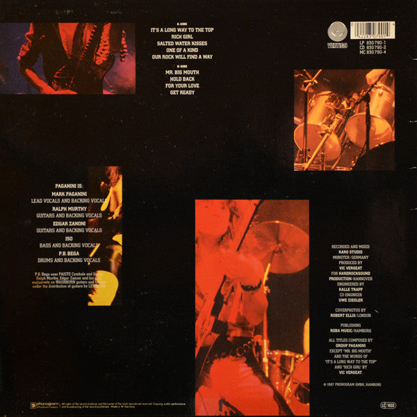 Paganini – It's A Long Way To The Top