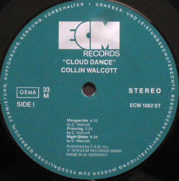Collin Walcott – Cloud Dance