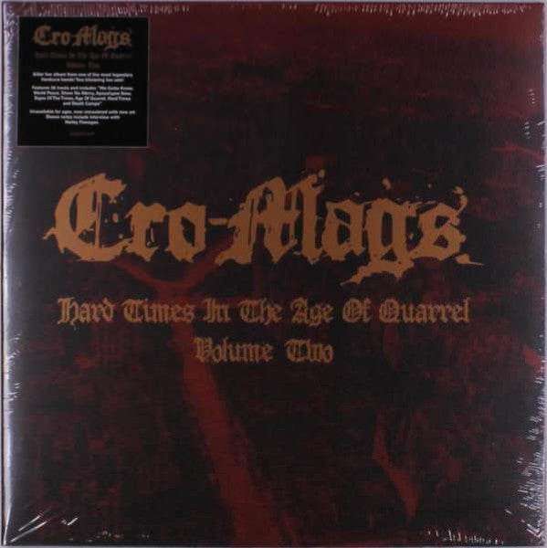 Cro-Mags – Hard Times In The Age Of Quarrel Vol. 2 , 2LP , Gatefold