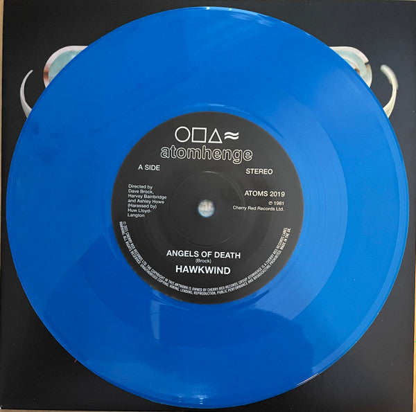 Hawkwind – Sonic Attack , LP, + 7", Single, Blue , 45 anniversary edition