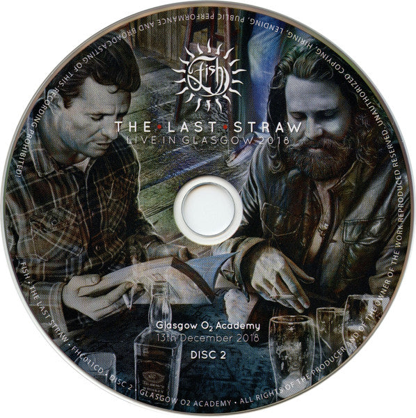 Fish – The Last Straw (Live In Glasgow 2018), Box 2xCD, DVD