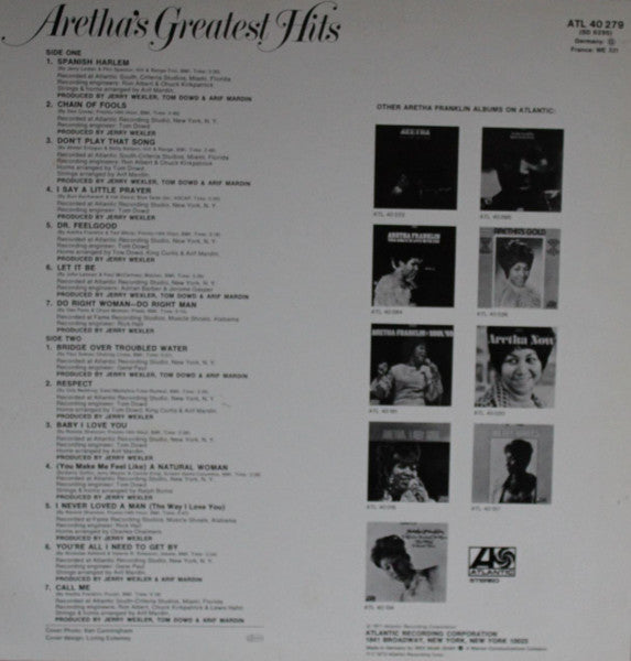 Aretha Franklin – Aretha's Greatest Hits