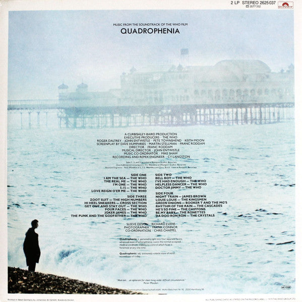 Various – Quadrophenia (Music From The Soundtrack Of The Who Film), 2xLP, Gatefold
