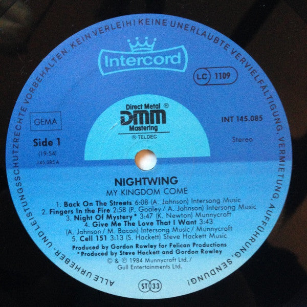 Nightwing – My Kingdom Come ,,, DMM recording