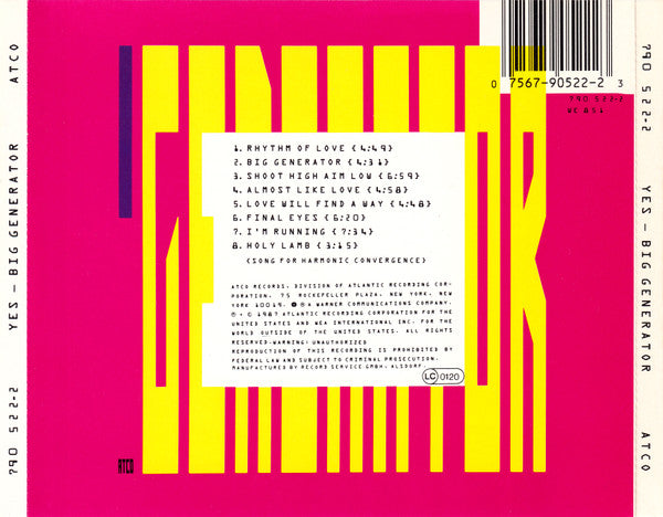 Yes – Big Generator