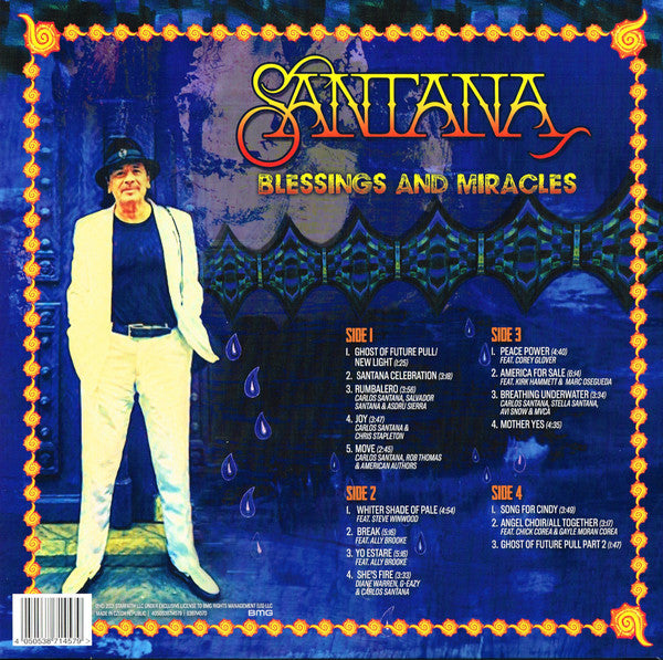 Santana – Blessings And Miracles, 2xLP, Gatefold