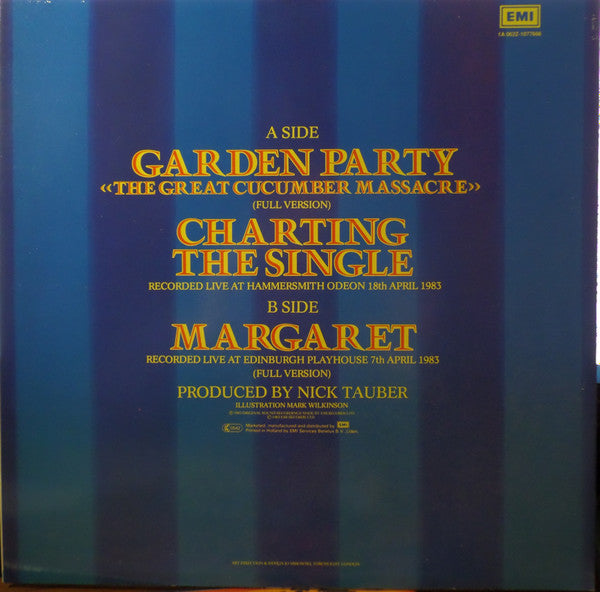 Marillion – Garden Party (The Great Cucumber Massacre) , Single, 45 RPM