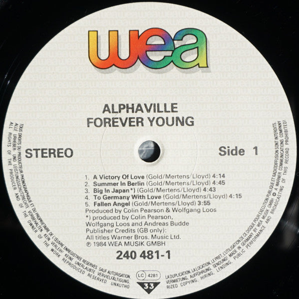 Alphaville – Forever Young