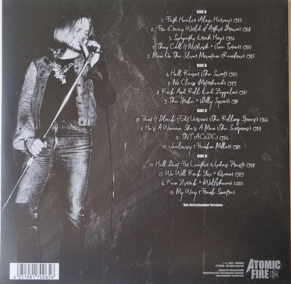 Udo Dirkschneider – My Way , 2LP , Gatefold , Limited Edition, White / Black / Blue Marbled