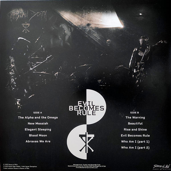 Christian Death – Evil Becomes Rule , Gatefold