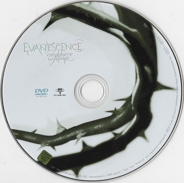 Evanescence – Anywhere But Home, CD+DVD