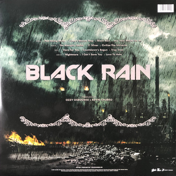 Ozzy Osbourne – Black Rain , 2 x  LP, Gatefold