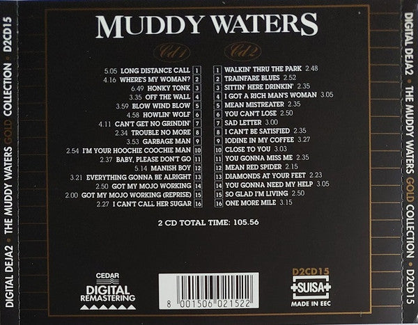 Muddy Waters – The Muddy Waters Gold Collection, 2xCD