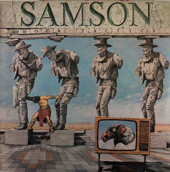 Samson– Shock Tactics, Green Vinyl