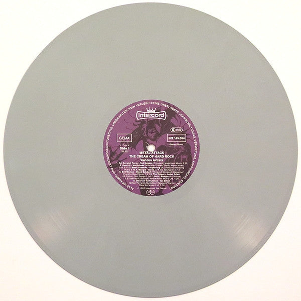 Metal Attack - The Cream Of Hard Rock , Limited Edition, Grey vinyl