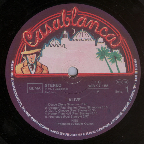 Kiss – Alive! , 2 LP, Gatefold
