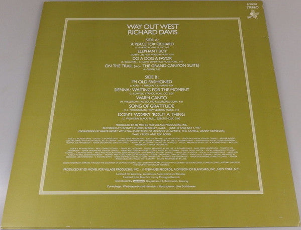 Richard Davis – Way Out West