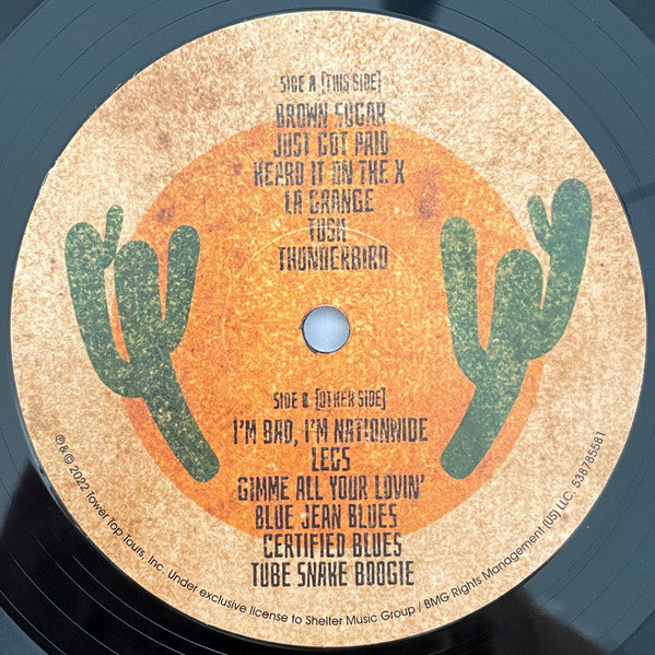 ZZ Top – Raw ('That Little Ol' Band From Texas' Original Soundtrack) , Gatefold