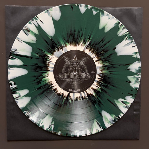Dimmu Borgir – Northern Forces Over Wacken, 2 x LP, Limited Edition, White/Green Inkspot Black Splatter