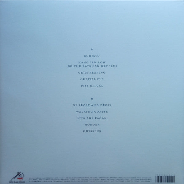 Mantar– Pain Is Forever And This Is The End, Gatefold, Misty Rose Marbled Vinyl, Signed