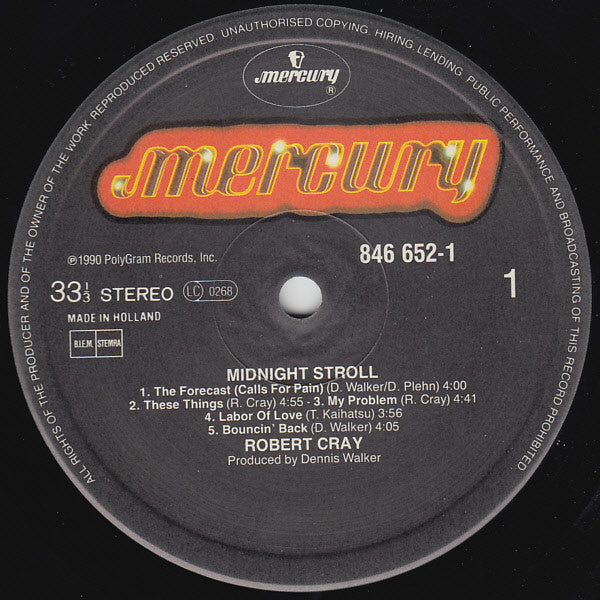 Robert Cray – Midnight Stroll
