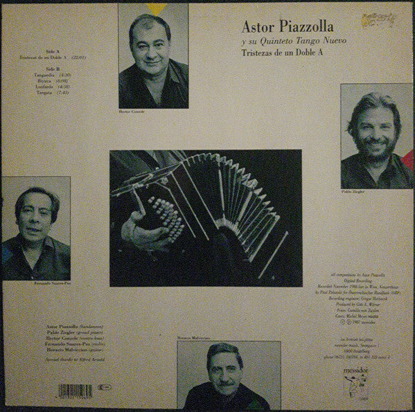 Astor Piazzolla Y Su Quinteto Tango Nuevo – Tristezas De Un Doble A
