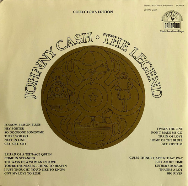 Johnny Cash – The Legend, 2xLP, Gatefold, Club Edition, Collectors Edition