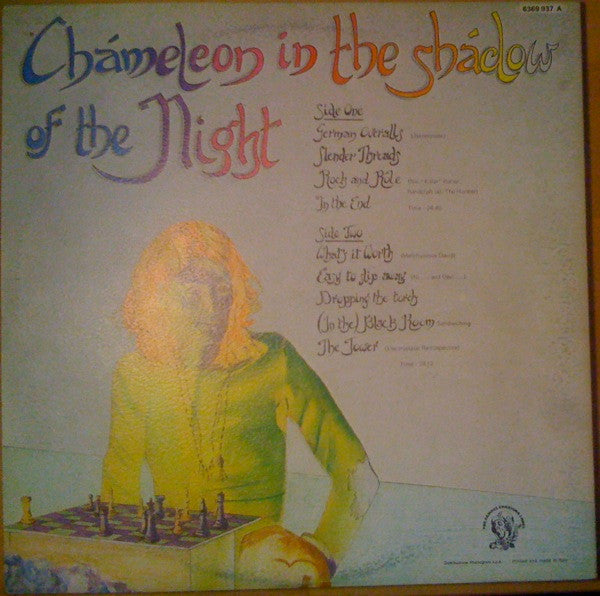 Peter Hammill – Chameleon In The Shadow Of The Night, Gatefold