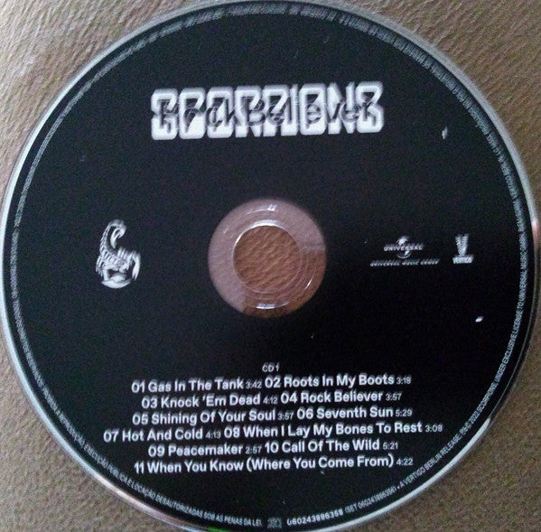 Scorpions – Rock Believer, 2xCD, Limited Edition, Threefold Panel Sleeve
