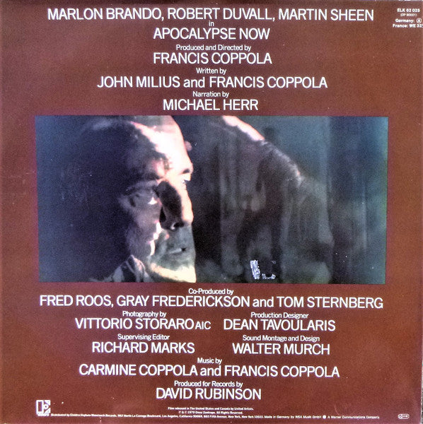 Francis Ford Coppola – Apocalypse Now (Original Motion Picture Soundtrack) , 2LP , Gatefold