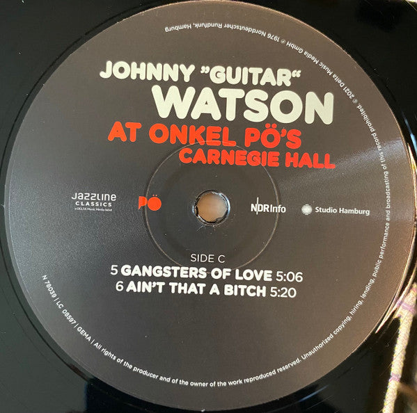 Johnny "Guitar" Watson* – At Onkel Pö's Carnegie Hall Hamburg 1976 , 2LP , gatefold