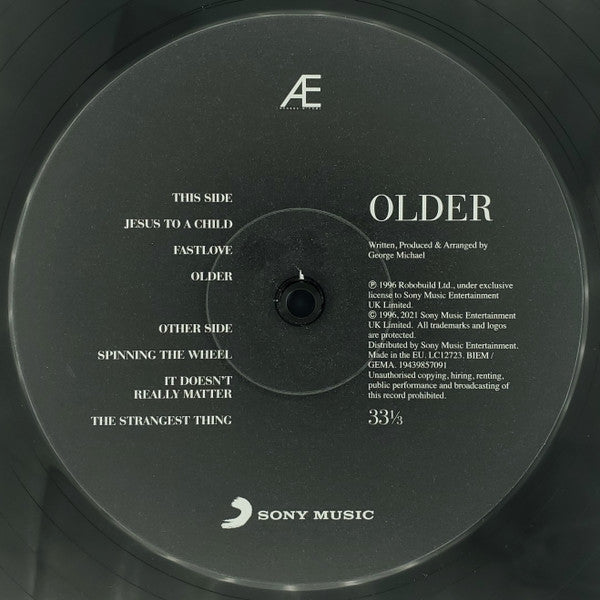 George Michael – Older, 2xLP, Gatefold