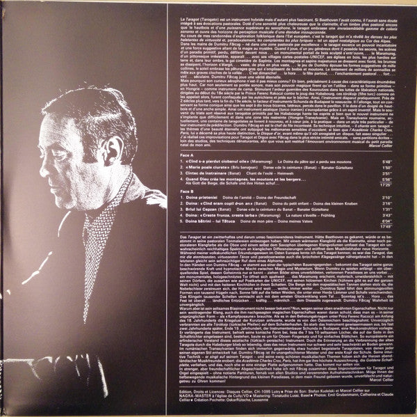 Dumitru Fărcaș Et Marcel Cellier – Taragot Et Orgue - Les Plus Belles Mélodies Roumaines Improvisées Par Dumitru Fărcaș Et Marcel Cellier