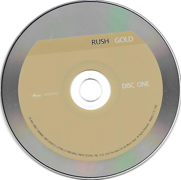 Rush – Gold, 2XCD, Nou, Sigilat