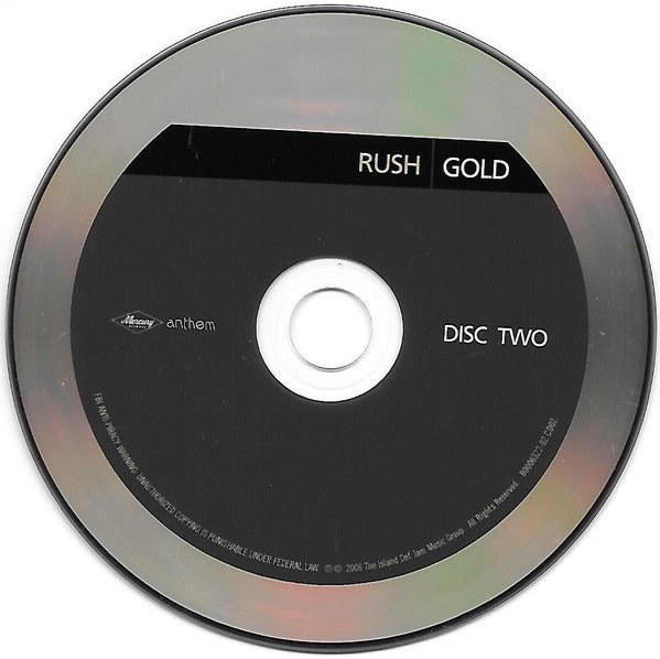 Rush – Gold, 2XCD, Nou, Sigilat