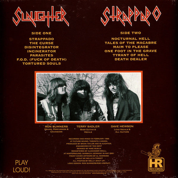 Slaughter – Strappado , Limited Edition